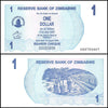 Zimbabwe 1 Dollar Bearer Cheque, 2006, NEW - 100Trillions.com