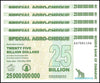 Zimbabwe 25 Billion Dollar Special Agro-Cheque, 2008, NEW - 100Trillions.com
