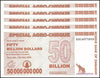 Zimbabwe 50 Billion Dollar Banknote Special Agro Cheque, 2008, New - 100Trillions.com