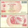 Zimbabwe 50,000 Dollar Bearer Cheque, 2006, USED - 100Trillions.com