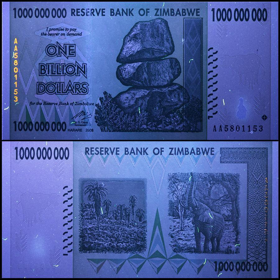 ZIMBABWE 1 BILLION DOLLAR BANKNOTE 2008 AA SERIES NEW zimbabwe-1-billion-dollar-banknote-2008-aa-series-new