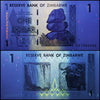 Zimbabwe 1 Dollar Banknote, 2007, NEW - 100Trillions.com