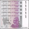 Zimbabwe 1 Dollar Banknote, 2007, CIR USED - 100Trillions.com