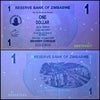 Zimbabwe 1 Dollar Bearer Cheque, 2006, NEW - 100Trillions.com