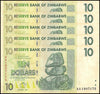 Zimbabwe 10 Dollar Banknote, 2007, CIR USED - 100Trillions.com