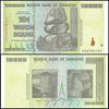 Zimbabwe 10 Trillion Dollar Banknote, 2008, AA Series, NEW - 100Trillions.com