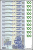 Zimbabwe 100 Dollar Banknote, 2007, NEW - 100Trillions.com