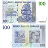 Zimbabwe 100 Dollar Banknote, 2007, NEW - 100Trillions.com