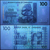 Zimbabwe 100 Dollar Banknote, 2007, USED - 100Trillions.com