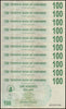 Zimbabwe 100 Dollar Bearer Cheque, 2006, USED - 100Trillions.com