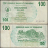 Zimbabwe 100 Dollar Bearer Cheque, 2006, USED - 100Trillions.com