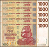 Zimbabwe 1,000 Dollar Banknote, 2007, CIR USED - 100Trillions.com