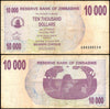 Zimbabwe 10,000 Dollar Bearer Cheque, 2006, USED - 100Trillions.com