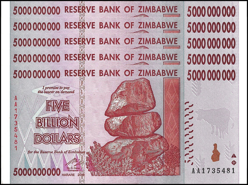 Vind zimbabwe 2008 in Bankbiljetten | Afrika op