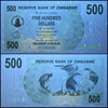 Zimbabwe 500 Dollar Bearer Cheque, 2006, USED - 100Trillions.com