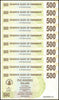 Zimbabwe 500 Dollar Bearer Cheque, 2006, USED - 100Trillions.com